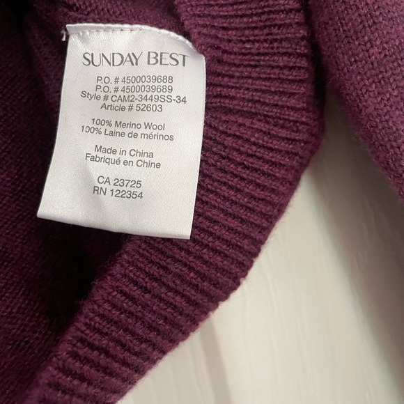 Aritzia Sunday Best STEEL SWEATER Taylor Swift Aritzia Horse Head Sweater - Picture 6 of 6